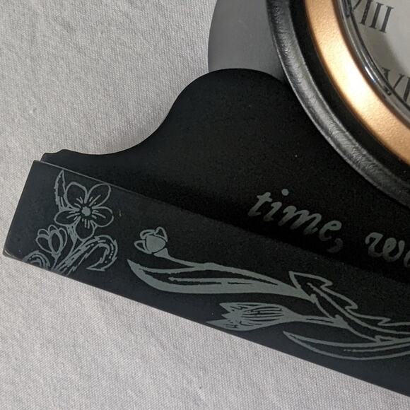 Taylor Swift Clock Folklore Era Time Wondrous Time Lyrics Desk Decor Bookshelf - Picture 11 of 11